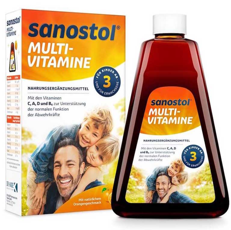 Vitamin Tổng Hợp Sanostol Số 3 cho bé của Đức