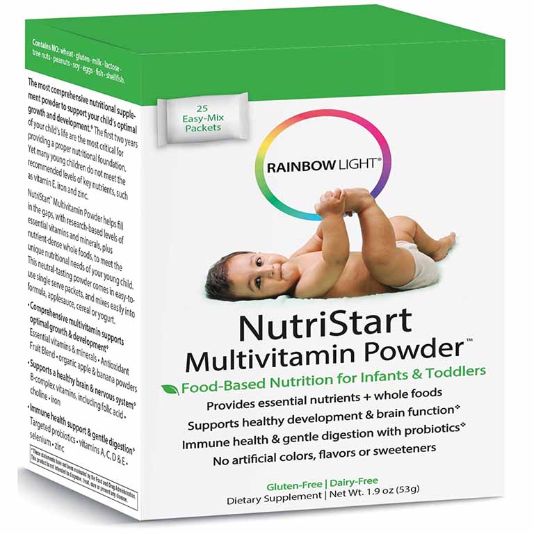 Bột vitamin tổng hợp cho bé của Mỹ NutriStart Multivitamin