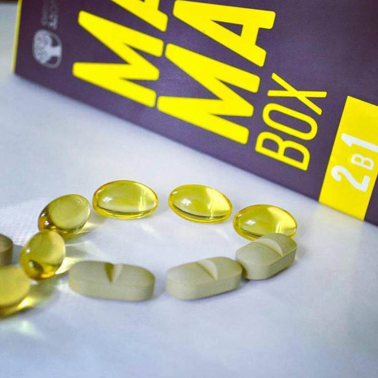 Vitamin tổng hợp cho phụ nữ sau sinh Mama Box