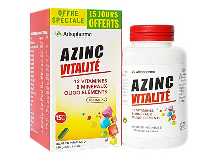 Vitamin tổng hợp cho người gầy Arkopharma Azinc Vitalité