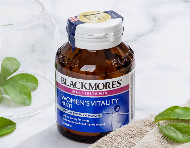 Vitamin tổng hợp cho nữ Blackmores Women's Vitality Multi