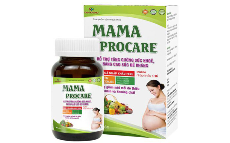 vitamin tổng hợp cho bà bầu của Việt Nam Mama Procare