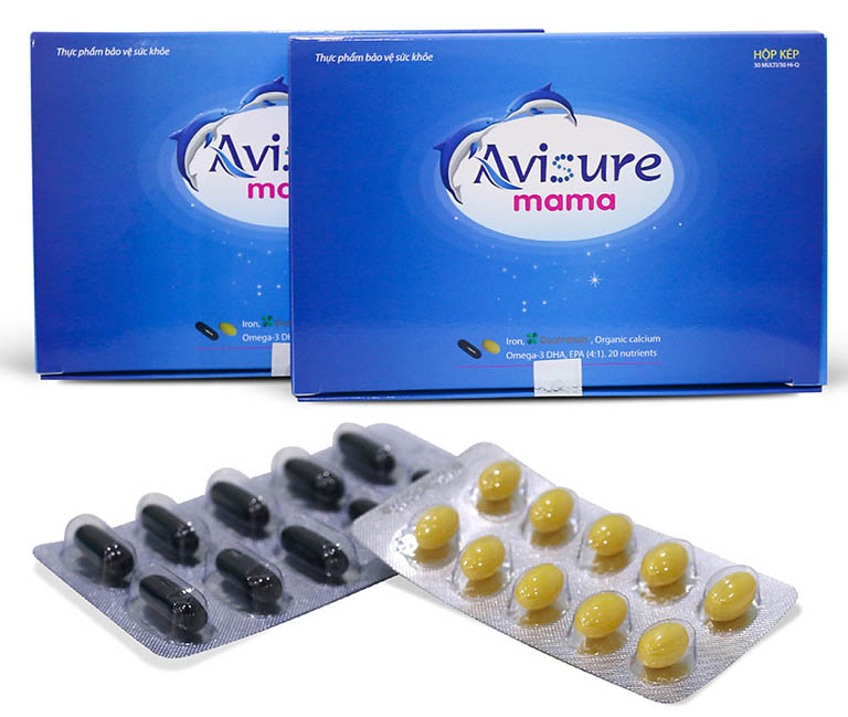 vitamin tổng hợp cho bà bầu của Việt Nam Avisure