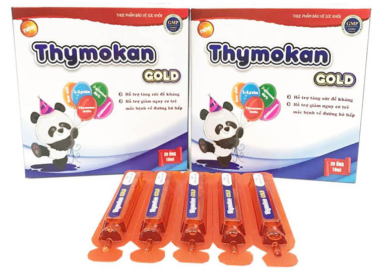 vitamin tổng tổng hợp cho bé dạng ống Thymokan Gold