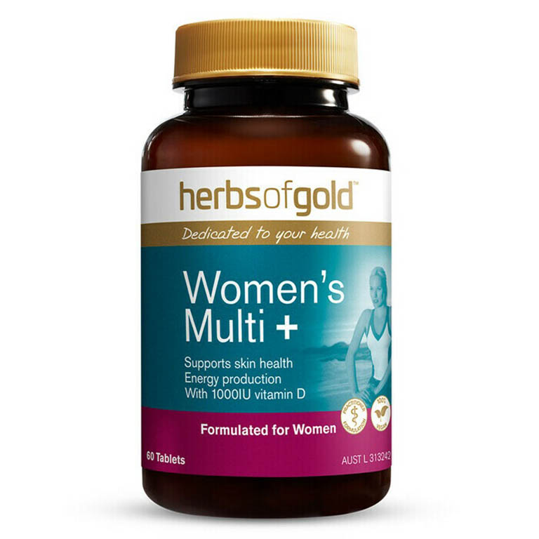 Vitamin tổng hợp dễ thụ thai Herbs of Gold Women’s Multi+