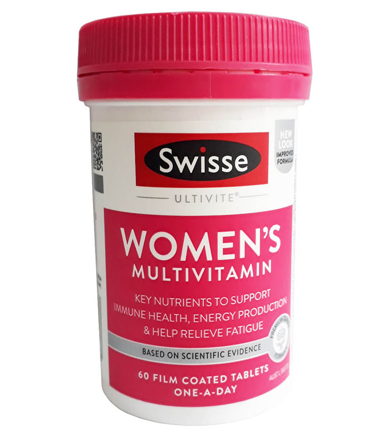 Vitamin tổng hợp tăng khả năng thụ thai Swisse Womens Ultivite Multivitamin