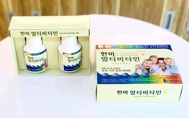 vitamin tổng hợp hàn quốc cho bé Hanmi Multi Vitamin For Your Healthy Life