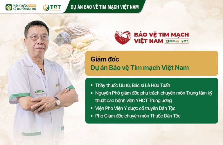 Thầy thuốc Ưu tú, Bác sĩ Lê Hữu Tuấn - Giám đốc dự án